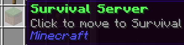 Survival Serverへ移動